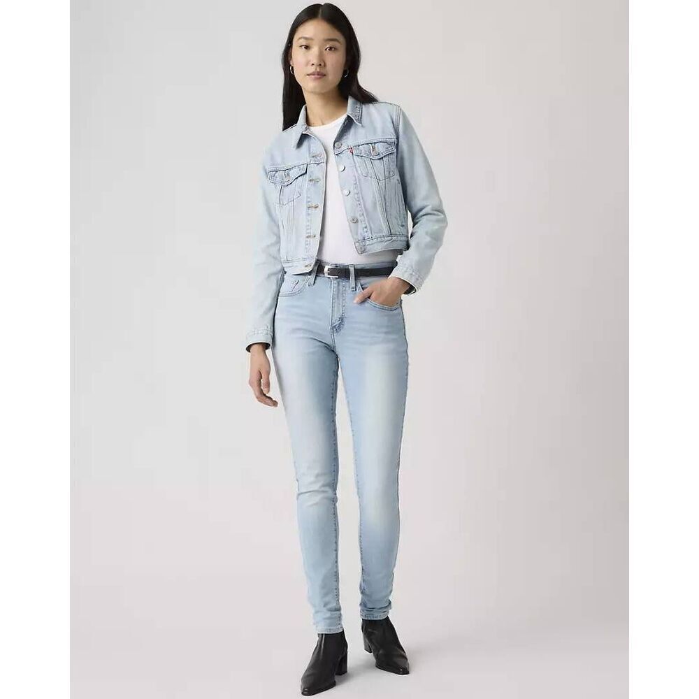 Levi's 721 High Rise Hypersoft Super Stretch Skinny Jeans Size 2L